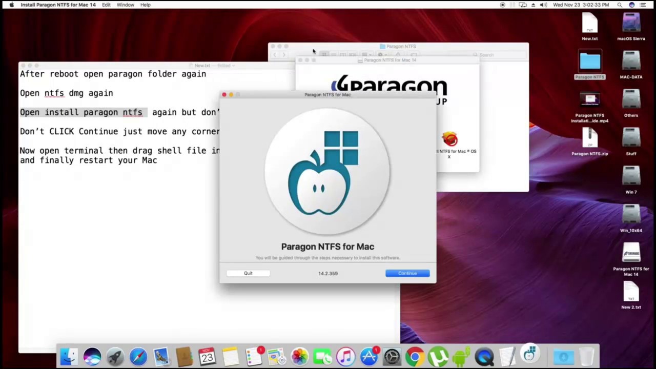 Download Paragon Ntfs For Mac Os X